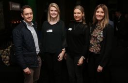Ben Hawley, Sarah Harris, Igle Jankeviciene and Vicky Shekleton